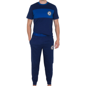 FC Chelsea férfi pizsama Long navy