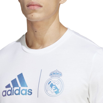 Real Madrid férfi póló Graphic Tee white