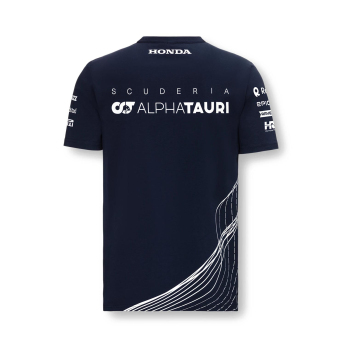 AlphaTauri férfi póló official navy F1 Team 2023