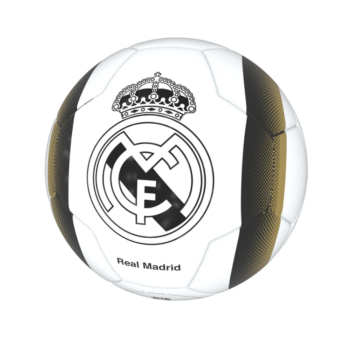 Real Madrid futball labda black white