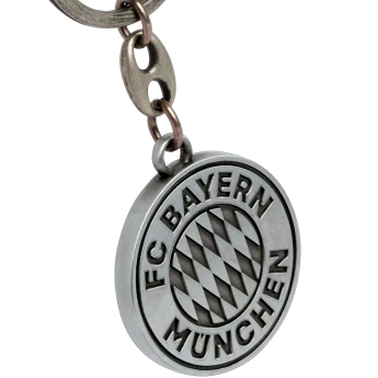 Bayern München kulcstartó silver