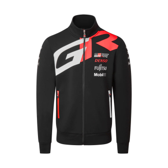 Toyota Gazoo Racing férfi pulóver Zip Black 2023