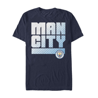 Manchester City férfi póló Name Crest