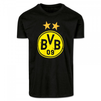 Borussia Dortmund férfi póló Logo black