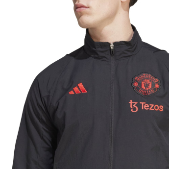 Manchester United férfi kabát TIRO 23 Presentation black