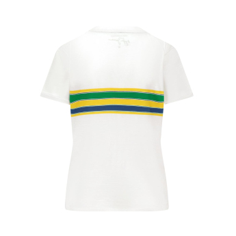 Ayrton Senna női póló Stripe 2022