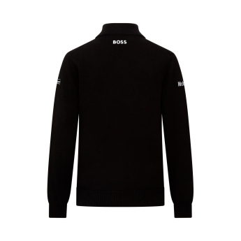 Porsche Motorsport férfi pulóver Half Zip black 2023