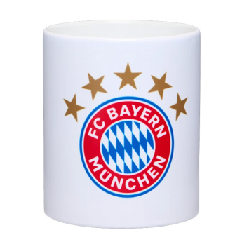 Bayern München bögre 5 stars white