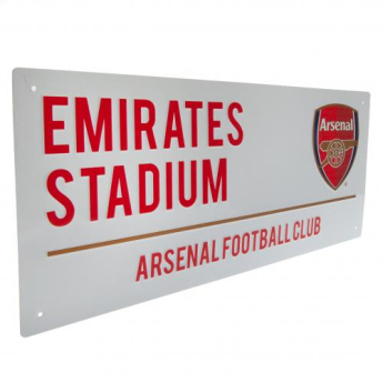 FC Arsenal fali tábla sign