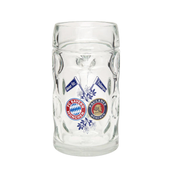 Bayern München poharak beer bottle