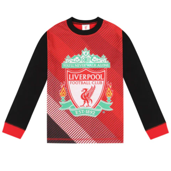 FC Liverpool gyerek pizsama Long black
