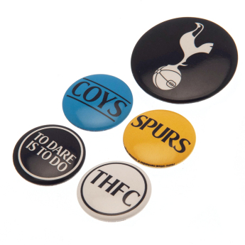 Tottenham kitűző szett Button Badge Set