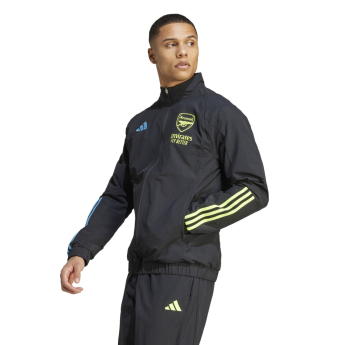 FC Arsenal férfi futball kabát Tiro Present black