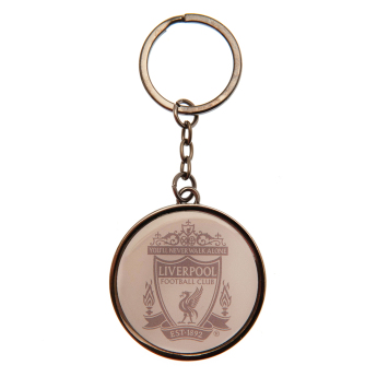 FC Liverpool kulcstartó Glass Crest L.F.C 1892