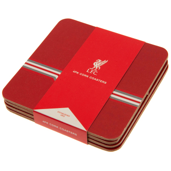 FC Liverpool alátét 4pk Retro Coasters