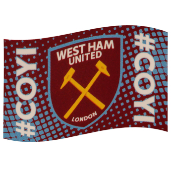 West Ham United zászló COYI