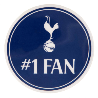 Tottenham matrica Single Car Sticker No. 1 Fan