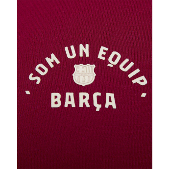 FC Barcelona férfi kapucnis pulóver Fullzip noble