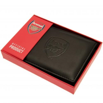 FC Arsenal technikai bőr pénztárca debossed