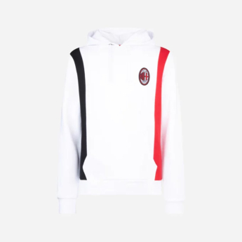 AC Milan férfi kapucnis pulóver Logo white