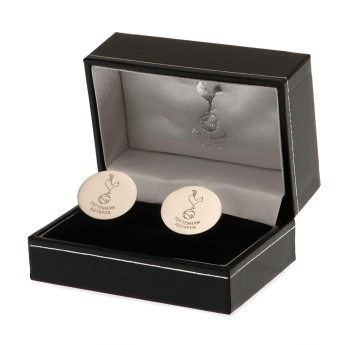 Tottenham mandzsettagomb Stainless Steel Round Cufflinks