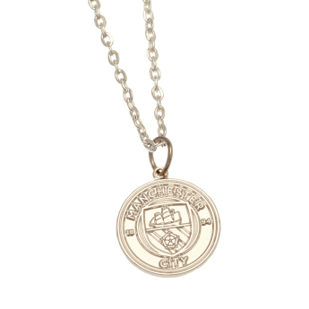 Manchester City nyakpánt Silver Plated Boxed Pendant