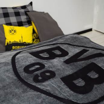 Borussia Dortmund gyapjú takaró grey