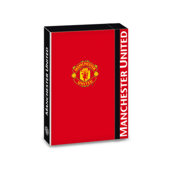 Manchester United A5-ös füzet doboz red
