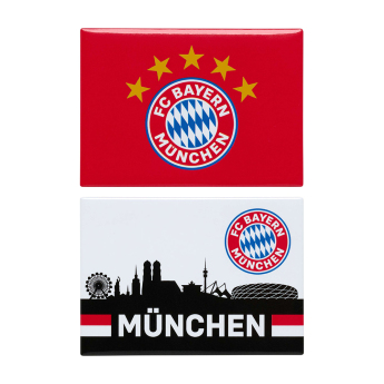 Bayern München mágnes szett Logo Skyline