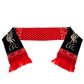 FC Liverpool téli sál Snowflake Scarf