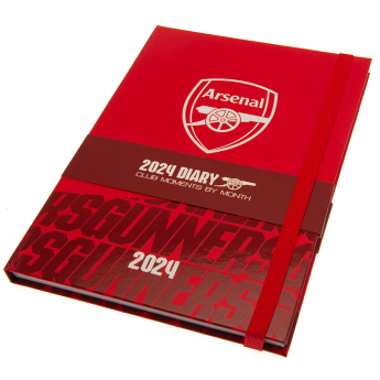 FC Arsenal napló 2024 size A5