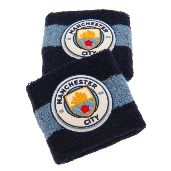 Manchester City tenisz karpánt 2 soft cotton sweatbands