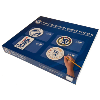 FC Chelsea puzzle gyermekeknek Colour-In Crest