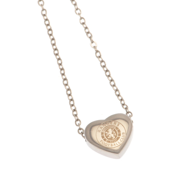 FC Rangers nyakpánt Stainless Steel Heart Necklace
