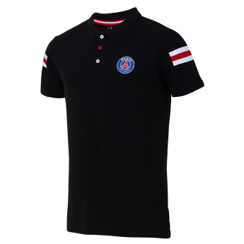 Paris Saint Germain pólóing Sleeve Stripe black
