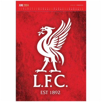 FC Liverpool naptár Deluxe 2024