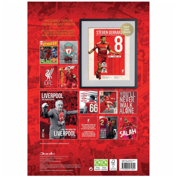 FC Liverpool naptár Deluxe 2024