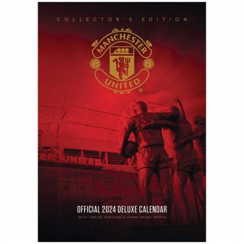 Manchester United naptár Deluxe 2024