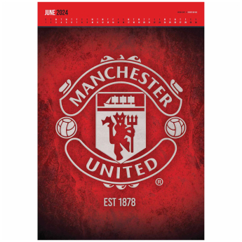 Manchester United naptár Deluxe 2024