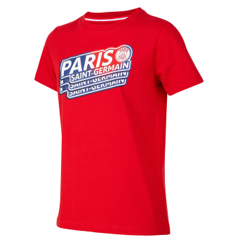 Paris Saint Germain gyerek póló Repeat red