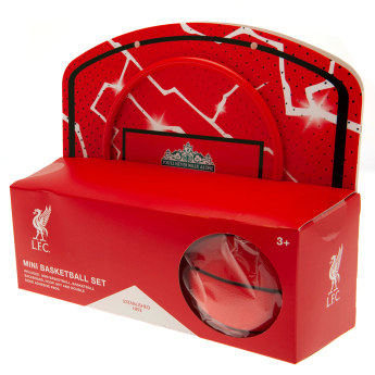 FC Liverpool mini kosárlabda készlet red