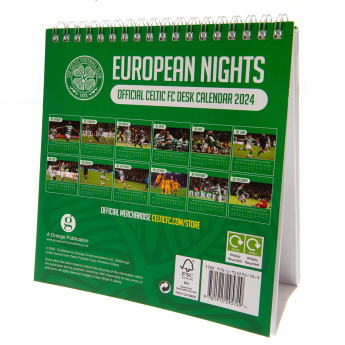 FC Celtic asztali naptár 2024