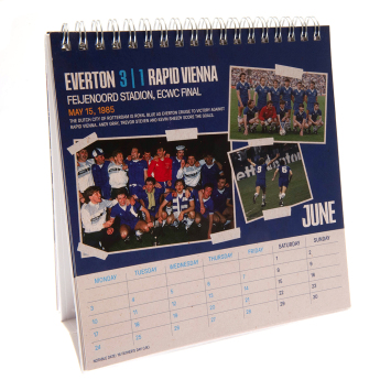 FC Everton asztali naptár 2024
