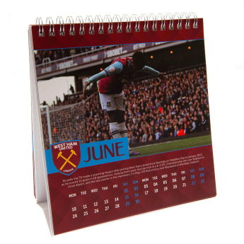 West Ham United asztali naptár 2024