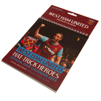 West Ham United asztali naptár 2024