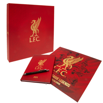 FC Liverpool ajándék doboz Calendar & Diary Musical 2024