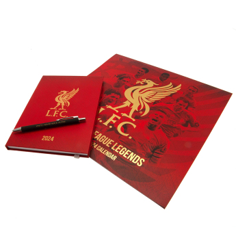 FC Liverpool ajándék doboz Calendar & Diary Musical 2024