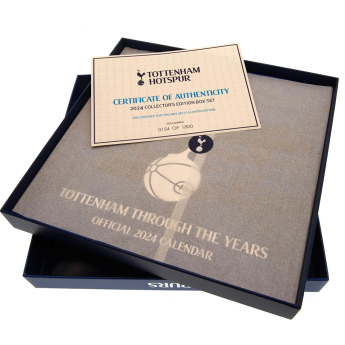 Tottenham ajándék doboz Calendar & Diary Musical 2024