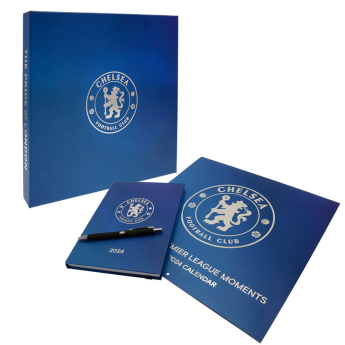 FC Chelsea ajándék doboz Calendar & Diary Musical 2024