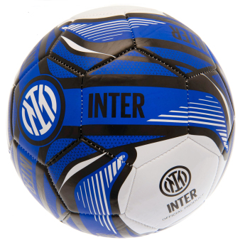 Inter Milan futball labda logo and text size - 5